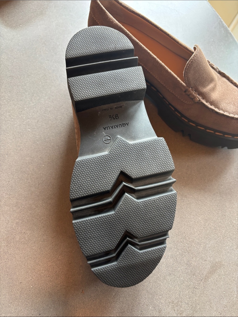 Aquitalia suede loafer - Picture 3 of 3